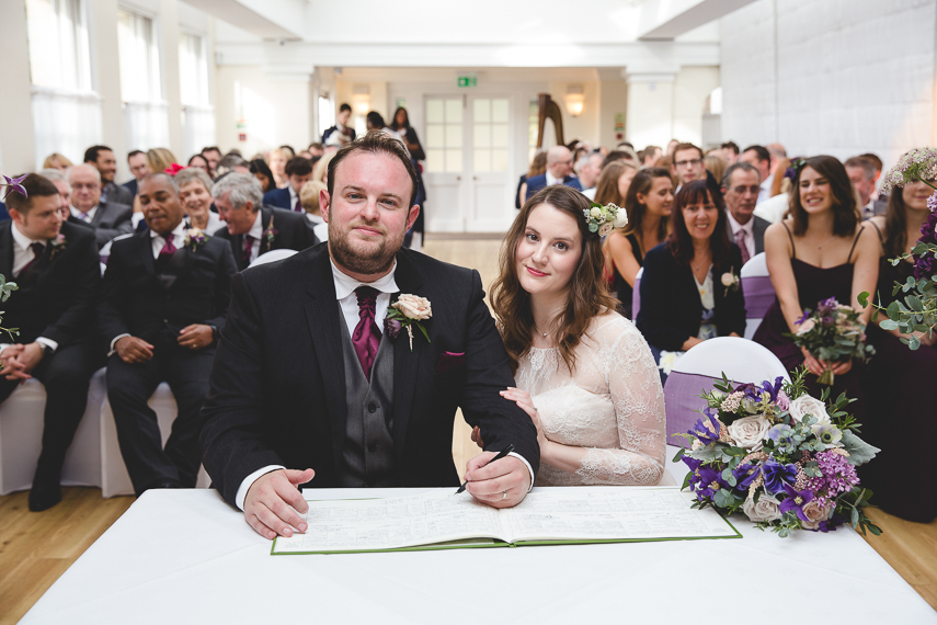 Belvedere Suite Pembroke Lodge Richmond wedding photographer